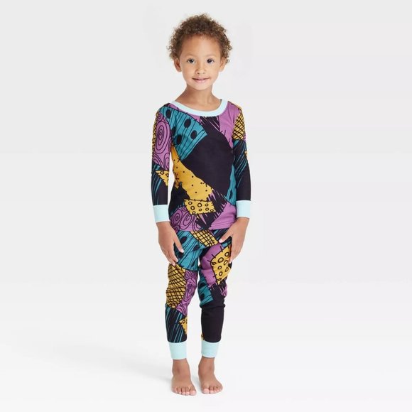 Girls Nightmare Before Christmas SALLY Pajamas Sleep Set Size 12 mo 18 mo 2T NWT - Picture 1 of 3